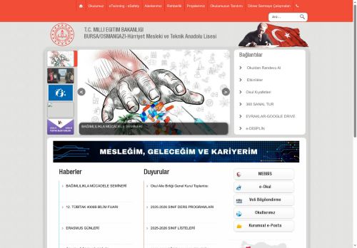 BURSA / OSMANGAZİ - Hürriyet Mesleki ve Teknik Anadolu Lisesi