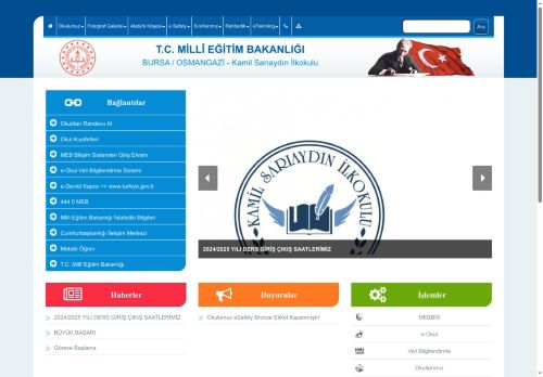 BURSA / OSMANGAZİ - Kamil Sarıaydın İlkokulu