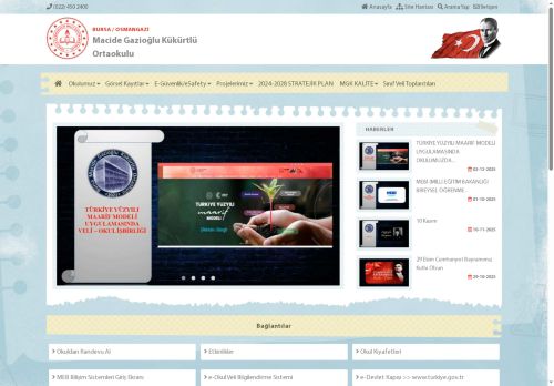 BURSA / OSMANGAZİ - Macide Gazioğlu Kükürtlü Ortaokulu