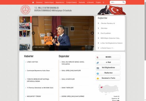 BURSA / OSMANGAZİ - Mithatpaşa Ortaokulu