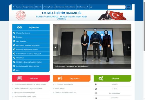 BURSA / OSMANGAZİ - M.Nezir Gencer İmam Hatip Ortaokulu