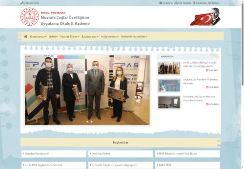 BURSA / OSMANGAZİ - Mustafa Çağlar Özel Eğitim Uygulama Okulu II. Kademe