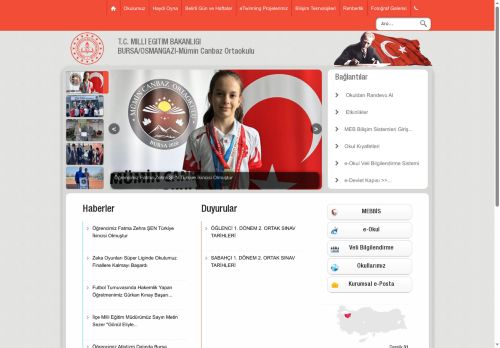 BURSA / OSMANGAZİ - Mümin Canbaz Ortaokulu