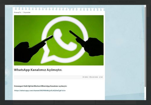 Osmangazi Halk Eğitimi Merkezi - BURSA / OSMANGAZİ