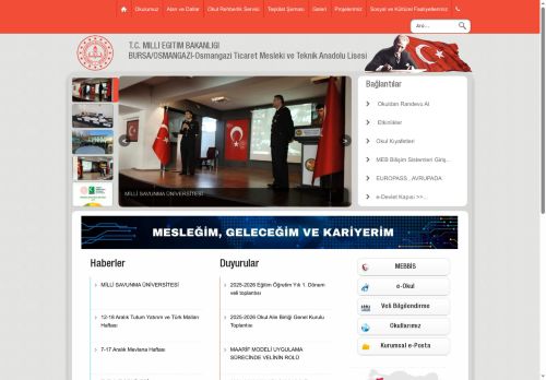 BURSA / OSMANGAZİ - Osmangazi Ticaret Mesleki ve Teknik Anadolu Lisesi