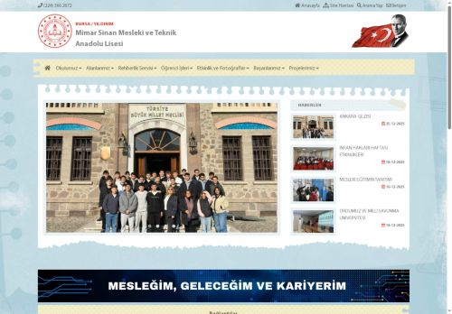 BURSA / YILDIRIM - Mimar Sinan Mesleki ve Teknik Anadolu Lisesi