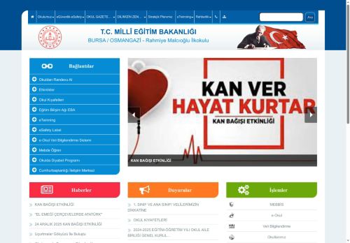 BURSA / OSMANGAZİ - Rahmiye Malcıoğlu İlkokulu