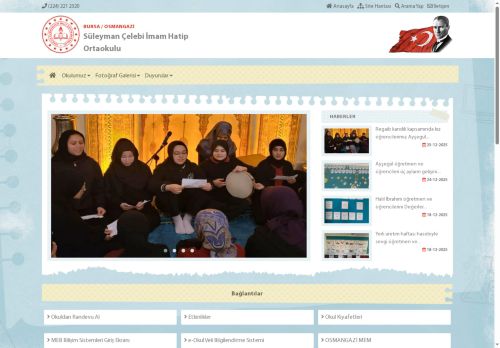 BURSA / OSMANGAZİ - Süleyman Çelebi İmam Hatip Ortaokulu