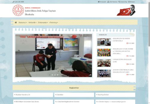 BURSA / OSMANGAZİ - Şehit Bkm.Onb.Tolga Taştan İlkokulu
