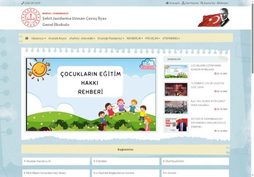 BURSA / OSMANGAZİ - Şehit Jandarma Uzman Çavuş İlyas Genel İlkokulu