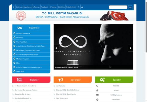 BURSA / OSMANGAZİ - Şehit Selcan Akbaş Ortaokulu