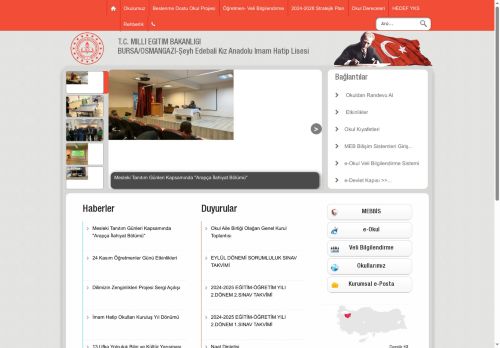 BURSA / OSMANGAZİ - Şeyh Edebali Kız Anadolu İmam Hatip Lisesi