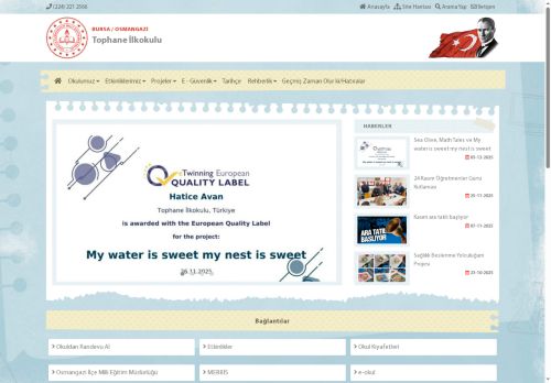 BURSA / OSMANGAZİ - Tophane İlkokulu