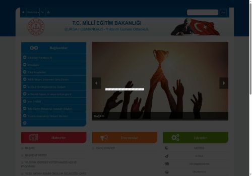 BURSA / OSMANGAZİ - Yıldırım Gürses Ortaokulu