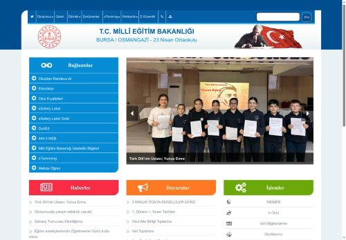 BURSA / OSMANGAZİ - 23 Nisan Ortaokulu