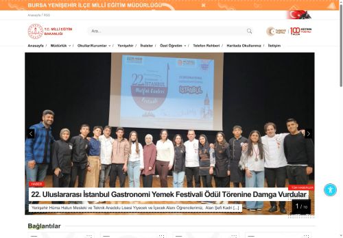 MEB BURSA - YENİŞEHİR İLÇE MİLLÎ EĞİTİM MÜDÜRLÜĞÜ