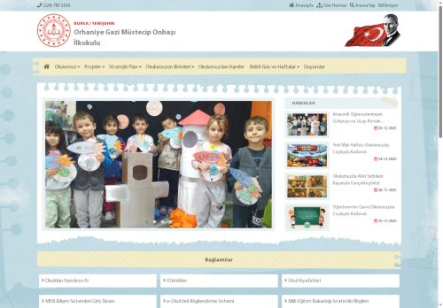 BURSA / YENİŞEHİR - Orhaniye Gazi Müstecip Onbaşı İlkokulu