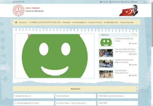 BURSA / YENİŞEHİR - Yolören İlkokulu