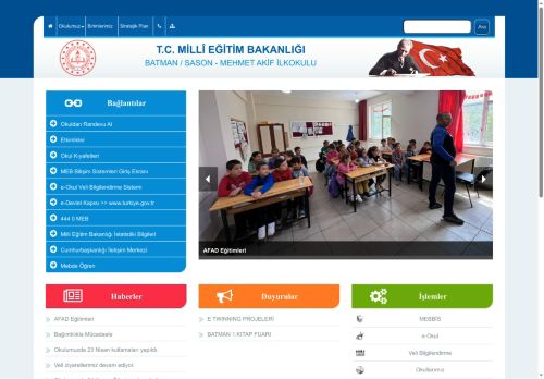 BATMAN / SASON - MEHMET AKİF İLKOKULU