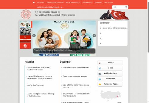 BATMAN / SASON - Sason Halk Eğitimi Merkezi