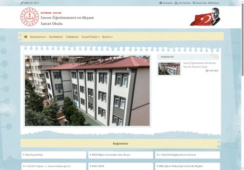 BATMAN / SASON - Sason Öğretmenevi ve Akşam Sanat Okulu