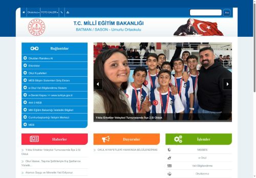 BATMAN / SASON - Umurlu Ortaokulu