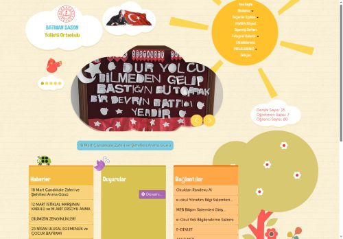 BATMAN / SASON - Yolüstü Ortaokulu