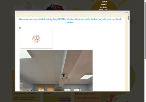 BATMAN / MERKEZ - Devlet Su İşleri Anaokulu