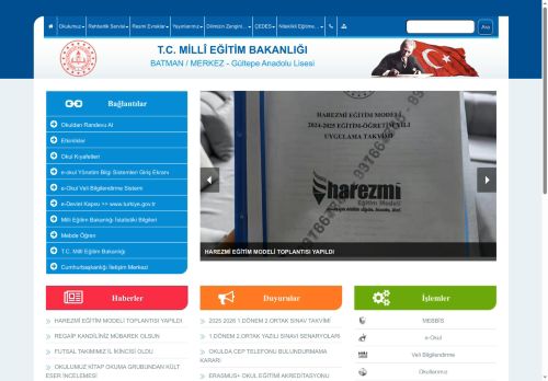 BATMAN / MERKEZ - Gültepe Anadolu Lisesi