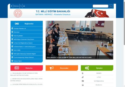 BATMAN / MERKEZ - Kösetarla Ortaokulu