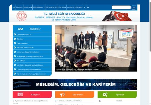 BATMAN / MERKEZ - Prof. Dr. Necmettin Erbakan Mesleki ve Teknik Anadolu Lisesi