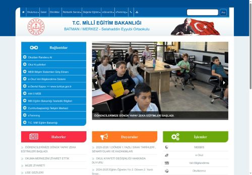 BATMAN / MERKEZ - Selahaddin Eyyubi Ortaokulu
