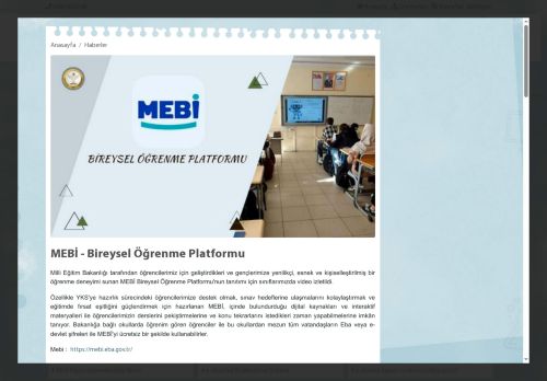 BATMAN / MERKEZ - Selahaddin Eyyubi Anadolu Lisesi