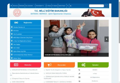 BATMAN / MERKEZ - Şehit Öğretmenler Ortaokulu