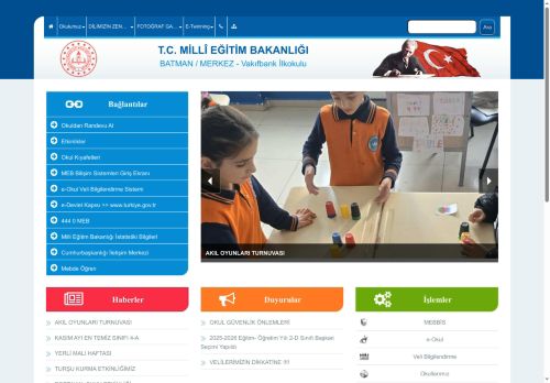 BATMAN / MERKEZ - Vakıfbank İlkokulu