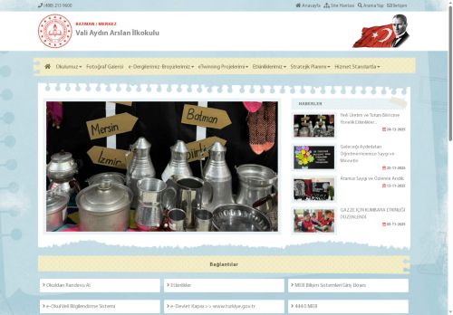 BATMAN / MERKEZ - Vali Aydın Arslan İlkokulu