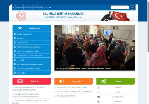 BATMAN / MERKEZ - Zorköy İlkokulu