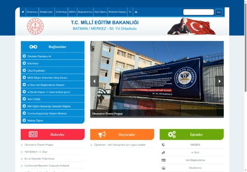 BATMAN / MERKEZ - 50. Yıl Ortaokulu