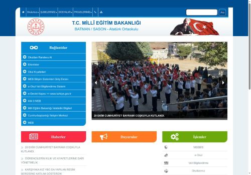 BATMAN / SASON - Atatürk Ortaokulu