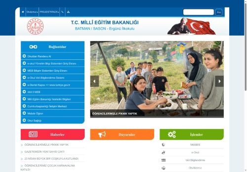 BATMAN / SASON - Ergünü İlkokulu