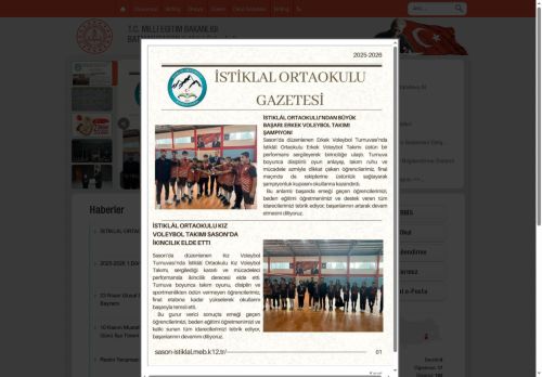 BATMAN / SASON - İstiklal Ortaokulu