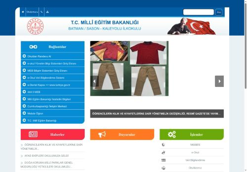 BATMAN / SASON - KALEYOLU İLKOKULU