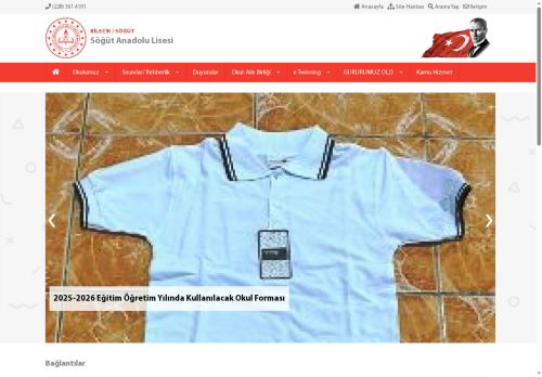 BİLECİK / SÖĞÜT - Söğüt Anadolu Lisesi