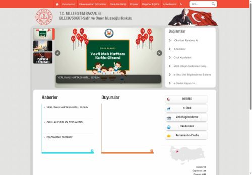 BİLECİK / SÖĞÜT - Salih ve Ömer Musaoğlu İlkokulu