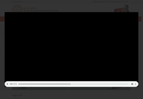 BİLECİK / MERKEZ - Şehit Abdulhamit Bilgen İlkokulu