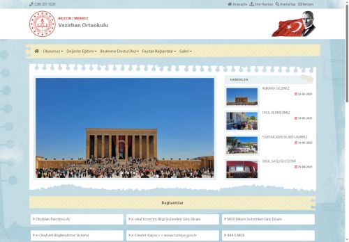 BİLECİK / MERKEZ - Vezirhan Ortaokulu