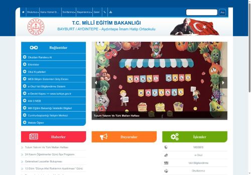 BAYBURT / AYDINTEPE - Aydıntepe İmam Hatip Ortaokulu