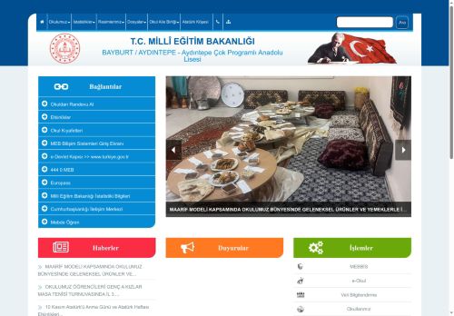 BAYBURT / AYDINTEPE - Aydıntepe Çok Programlı Anadolu Lisesi