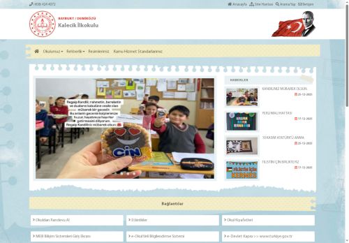 BAYBURT / DEMİRÖZÜ - Kalecik İlkokulu