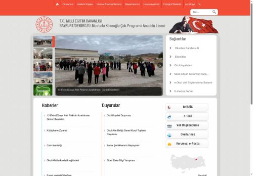 BAYBURT / DEMİRÖZÜ - Mustafa Köseoğlu Çok Programlı Anadolu Lisesi